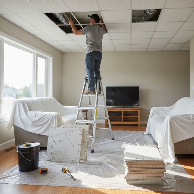 Ceiling Tiles Repair in Longmont, CO