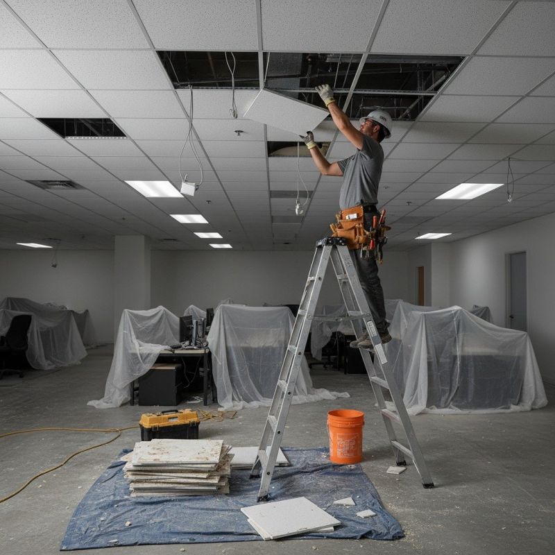 Suspended Ceiling Repair in Boulder, CO