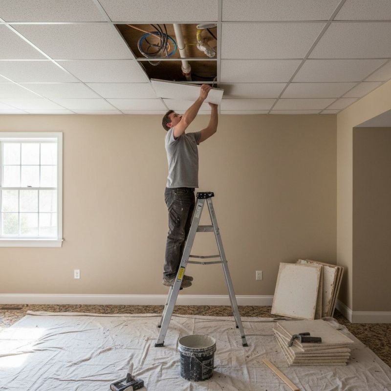 Suspended Ceiling Repair in Arvada, CO