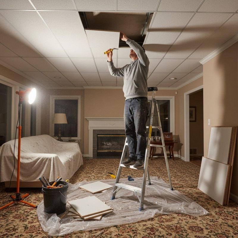 Suspended Ceiling Repair in Arvada, CO