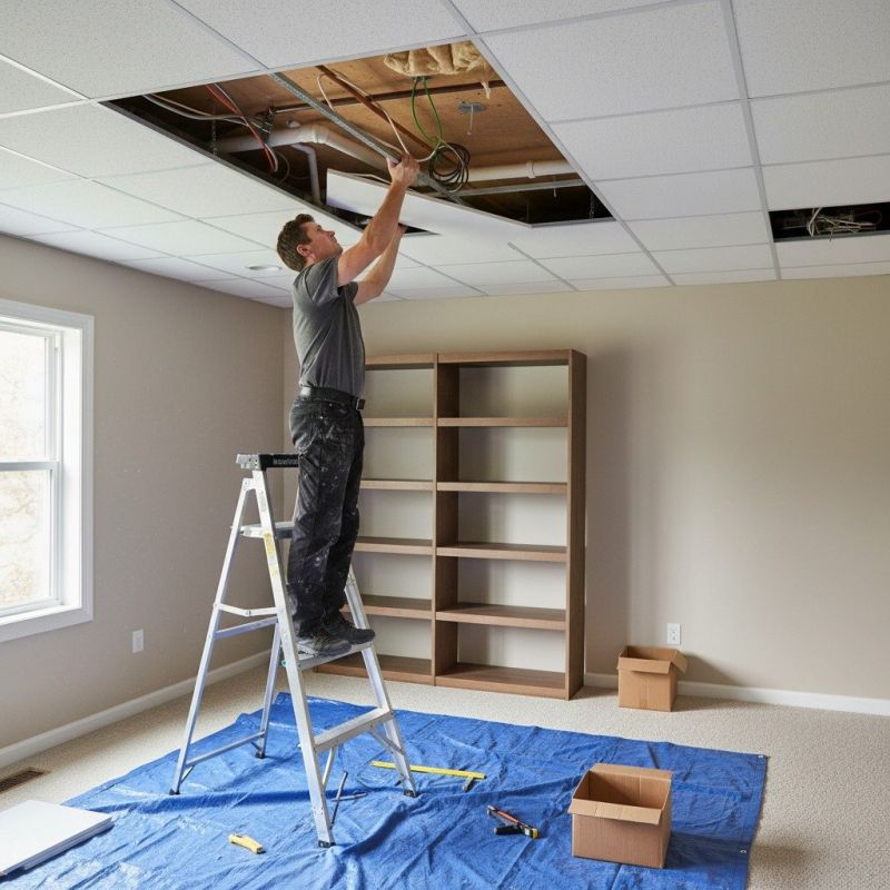 Local Acoustic Ceiling Installation pros at work